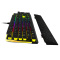 达尔优(dare-u)机械师EK815 104键幻彩RGB水流背光台式机笔记本电脑办公游戏机械键盘 黑色红轴