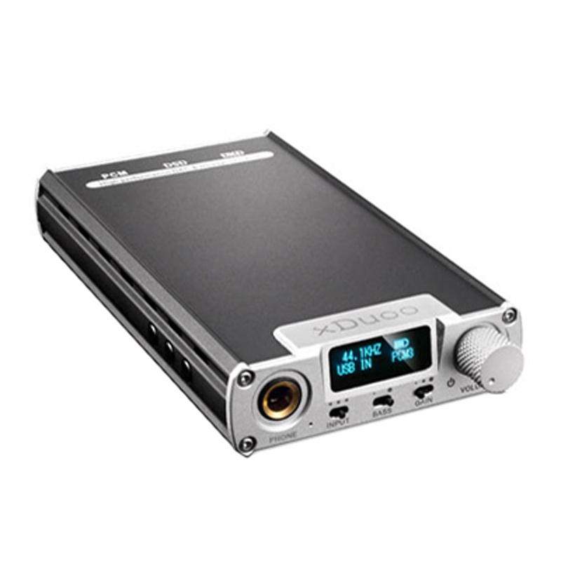 乂度(XDuoo)XD-05 便携式USB解码器耳机放大器 解码耳放一体机 银色