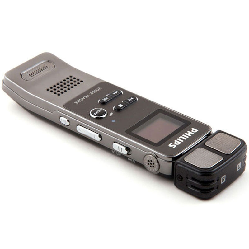 [苏宁自营]飞利浦(Philips) 录音笔 VTR7100 8GB 30米远距离无线麦克风录音 电话录音转接口送保护套高清大图