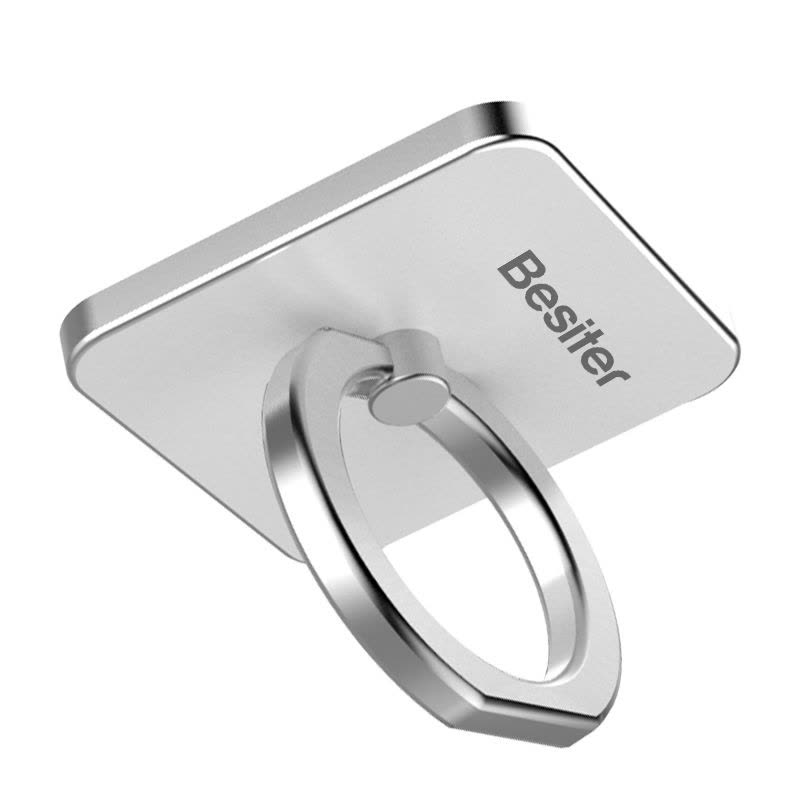 besiter/倍斯特GATE-1333 手机创意环扣支架 银色图片