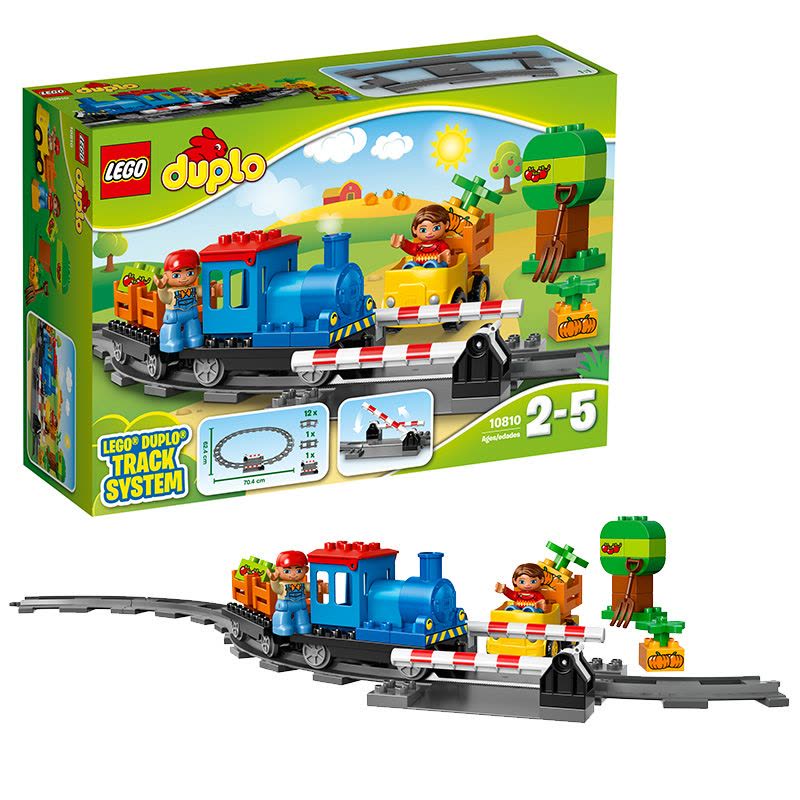 LEGO 乐高 得宝系列之小火车套装 10810 塑料玩具 50块以下2-5岁图片