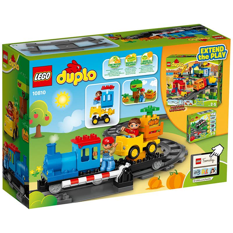 LEGO 乐高 得宝系列之小火车套装 10810 塑料玩具 50块以下2-5岁图片