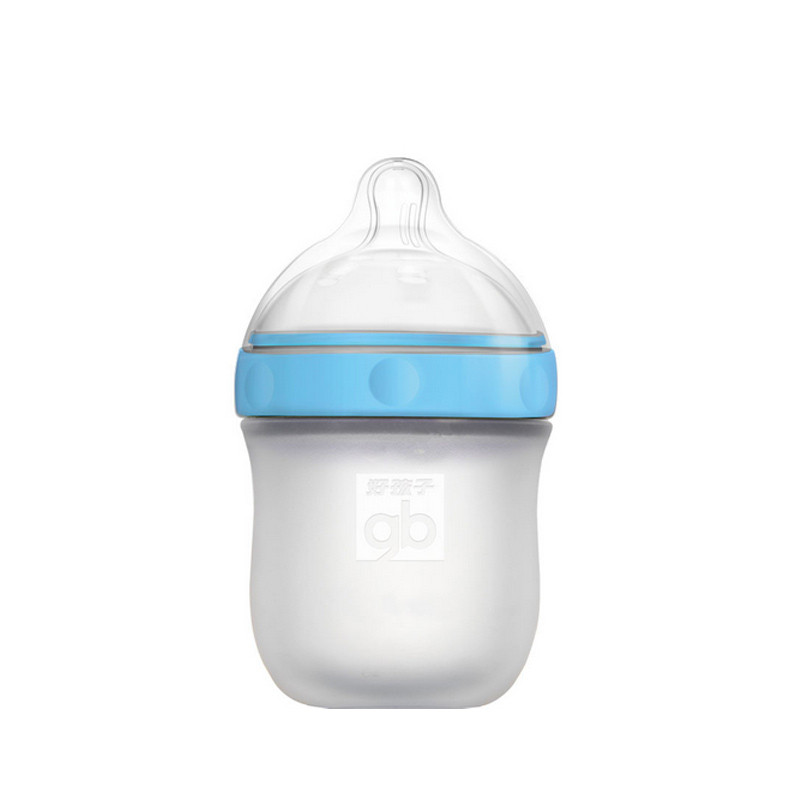 好孩子(Goodbaby)母乳实感宽口径硅胶奶瓶240ml B80347高清大图