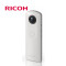 Ricoh/理光 Theta SC 360度全景摄像数码相机自拍神器 白色 VR产品