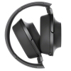 索尼(SONY) 立体声耳机MDR-100AAP 可折叠头戴式麦克风耳机 炭黑