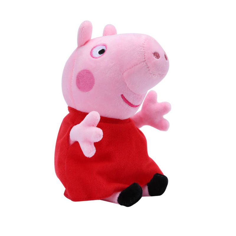 小猪佩奇Peppa Pig毛绒玩具-佩佩无配件 19cm