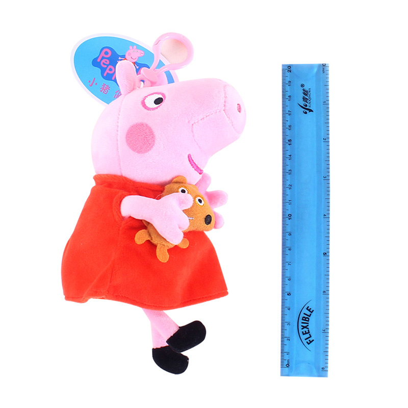 小猪佩奇Peppa Pig毛绒玩具-佩佩无配件 19cm