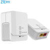 中兴ZTE H513R&H513 300Mbps无线路由器电力猫一对 电力线适配器 家用路由ap扩展信号放大器