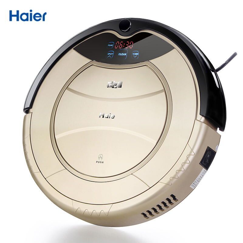 Haier/海尔TAB-T321plus探路者弓字型规划家用拖擦地智能吸尘全自动充电扫地机拖地机器人