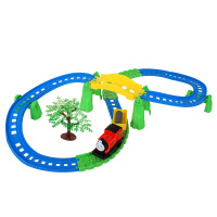 [苏宁自营]勾勾手 玩具车 儿童玩具电动轨道托马斯小火车男孩益智玩具套装 奇趣轨道车(小)
