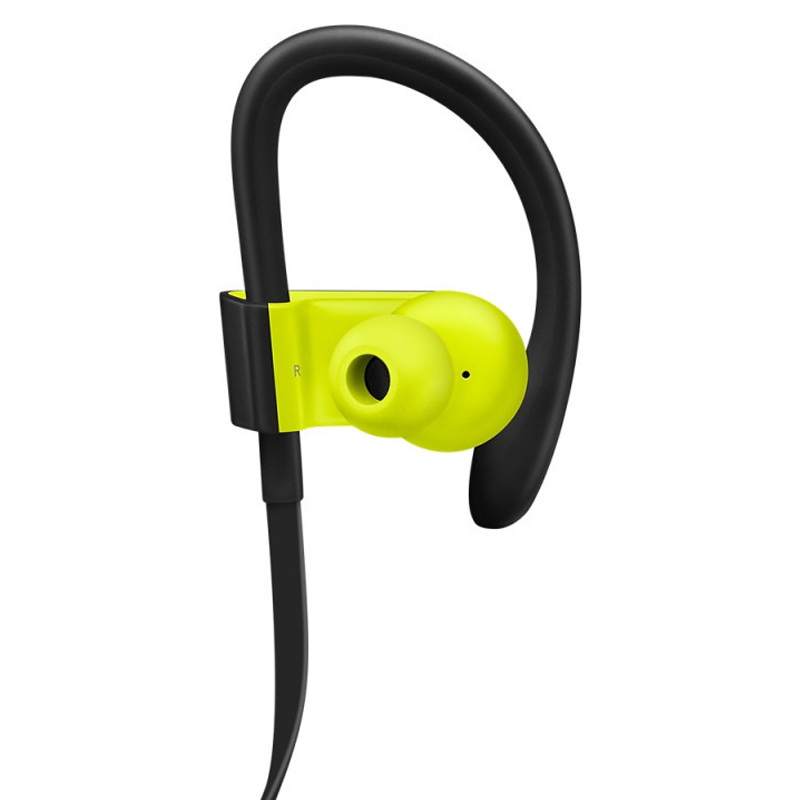 BEATS Powerbeats3 Wireless 无线蓝牙耳机 入耳式运动耳机 耳挂式音乐耳机 (带麦) 荧光黄高清大图