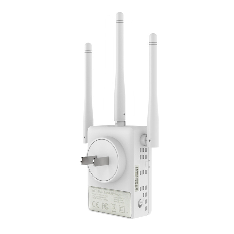 睿因(WAVLINK) WN575A2 双频wifi信号放大器电信光纤宽带无线中继路由器750M家用穿墙路由器增强器