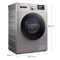 TCL洗衣机 XQGM85-F12102THB 8.5公斤免污式双变频滚筒大容量洗衣机 不伤衣内筒 便捷省水 童锁家用