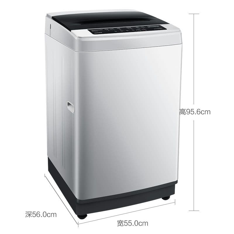 创维(Skyworth)T85R 8.5公斤全自动波轮洗衣机 12种洗涤程序 智能模糊洗涤 (淡雅银)图片