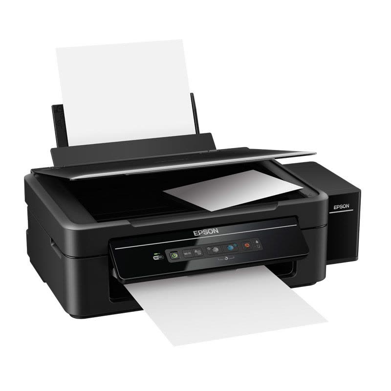 爱普生(EPSON) L385 墨仓式 无线彩色喷墨多功能打印机一体机(打印 复印 扫描 手机打印 WiFi)图片