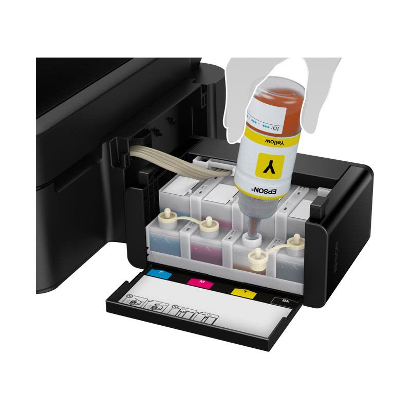 爱普生(EPSON) L385 墨仓式 无线彩色喷墨多功能打印机一体机(打印 复印 扫描 手机打印 WiFi)图片