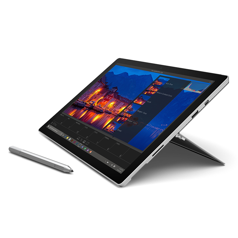 Surface Pro 4 12.3英寸二合一平板电脑(4G 128G i5 银色)(不含键盘)高清大图