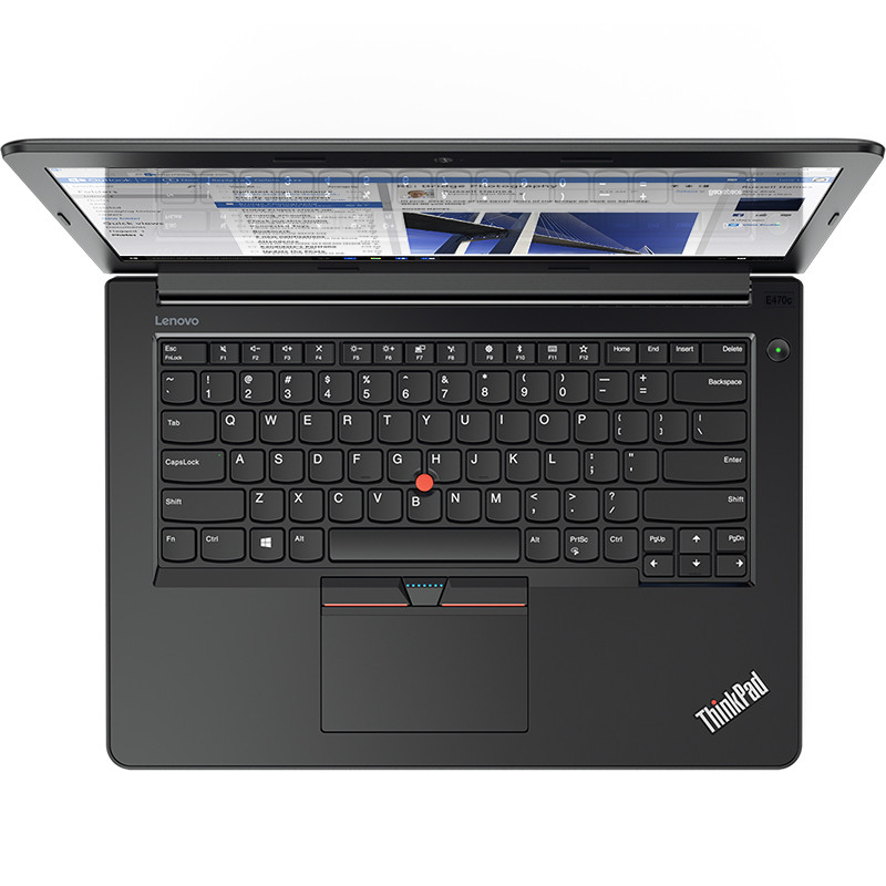 联想(ThinkPad)E470C(0CCD)英特尔® 酷睿™i5 14英寸轻薄笔记本电脑 i5-6200U 4G 256G SSD 2G独显高清大图