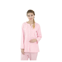 添香月子服加厚棉质绒布孕妇睡衣产妇哺乳睡衣孕妇家居服套装 20146