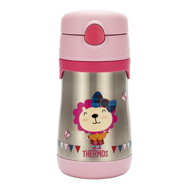 膳魔師(THERMOS)高真空不锈钢保温吸管杯水杯BS5353L 305ml 适用年龄:8个月以上