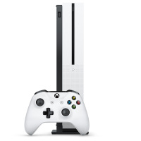 微软(Microsoft) Xbox One S 游戏机(500G 家庭娱乐游戏主机 普通版 白色)