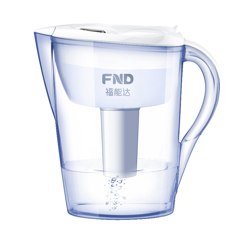 福能达 FND-35B滤水壶 便携式净水器 净水机白色/蓝色随机发货
