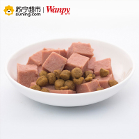 [苏宁超市]顽皮Wanpy宠物 犬用鸡肉慕斯罐头95g 贵宾金毛成犬幼犬宠物狗零食湿粮