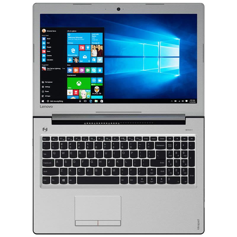 联想(Lenovo)小新310经典版 15.6英寸笔记本(I7-7500U 8G 1T 920M 2G 银)图片