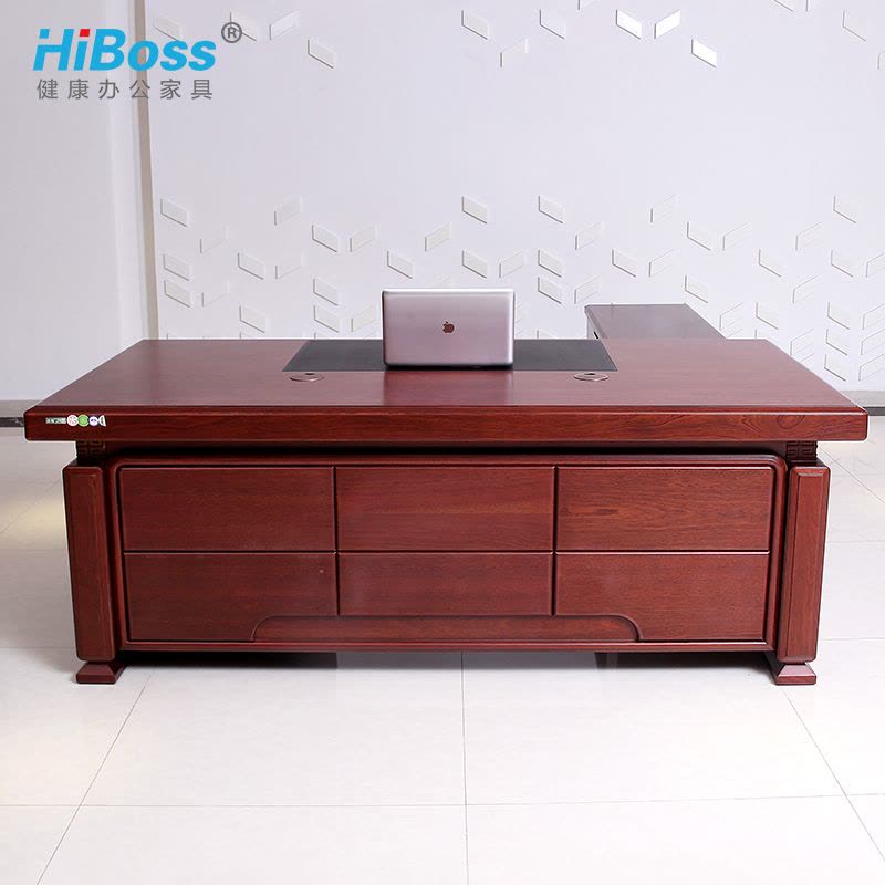 HiBoss 办公桌 油漆大班台图片