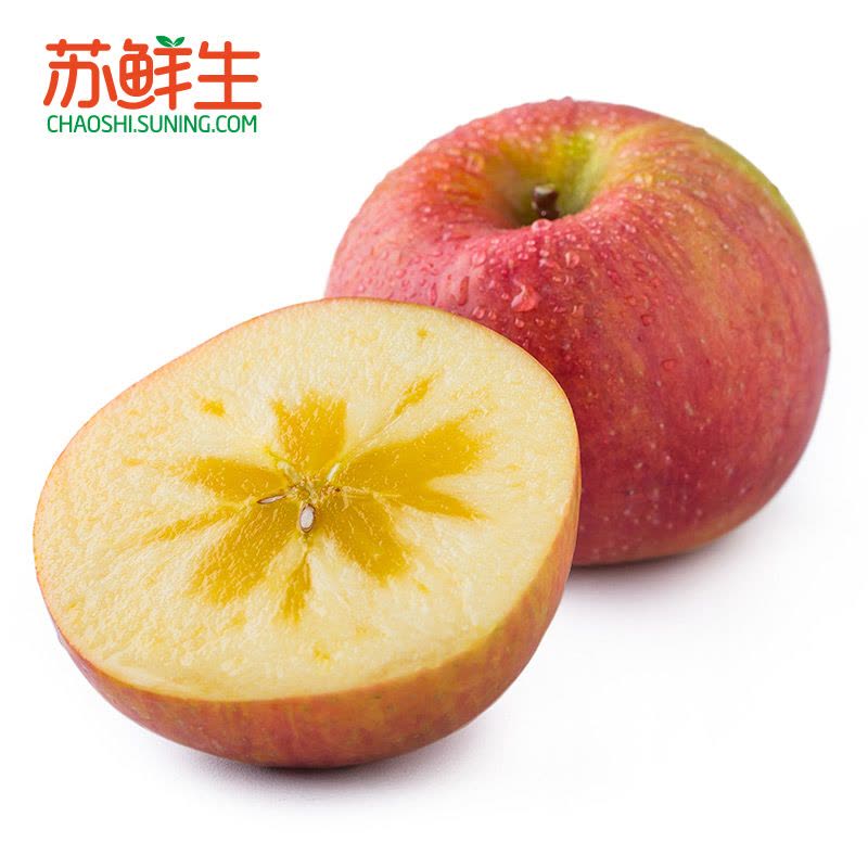 [苏鲜生]新疆阿克苏冰糖心苹果4.5kg果径80-85mm图片