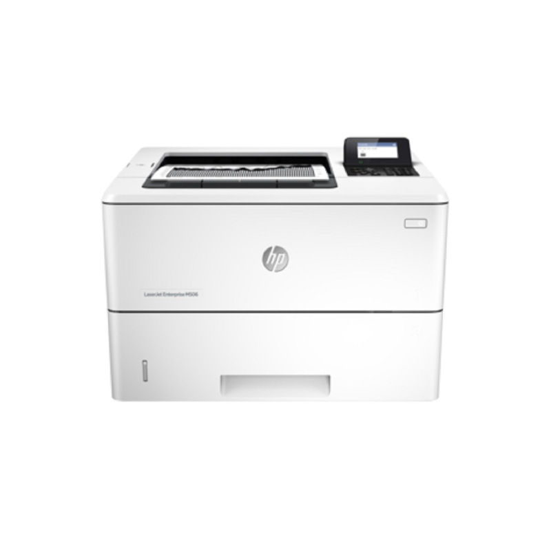 惠普(HP)LaserJet Enterprise M506dn A4黑白激光打印机 单功能打印机 43页/分钟