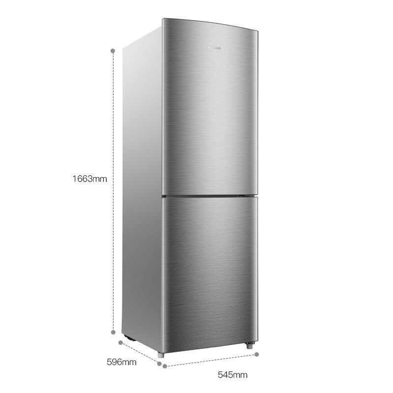 容声(Ronshen)BCD-213D11D 213升 双门冰箱 经济实用 大容量两门 家用节能 多档保鲜(拉丝银)图片