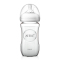 飞利浦 AVENT 新安怡宽口径自然系列玻璃奶瓶N生儿套装(120ml+240ml奶瓶)SCD291/04 法国原装进口
