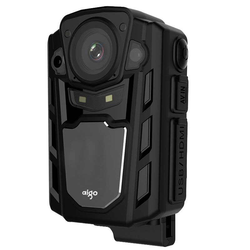 爱国者(aigo)DSJ-R2 执法记录仪 红外夜视激光定位拍照对讲 32G 黑图片