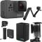 GoPro HERO 5 Black运动摄像机 (含潜水专业版配件套包) 4K视频 触摸屏 智能语音控制