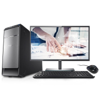 海尔(Haier)新极光D5-SNA台式电脑整机 21.5英寸显示器(I3-6100 4G 128GSSD win10)