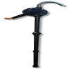 FLUIDWORKS 耐强腐蚀塑料手摇桶泵,60-220升,FL-1048 FL-1048