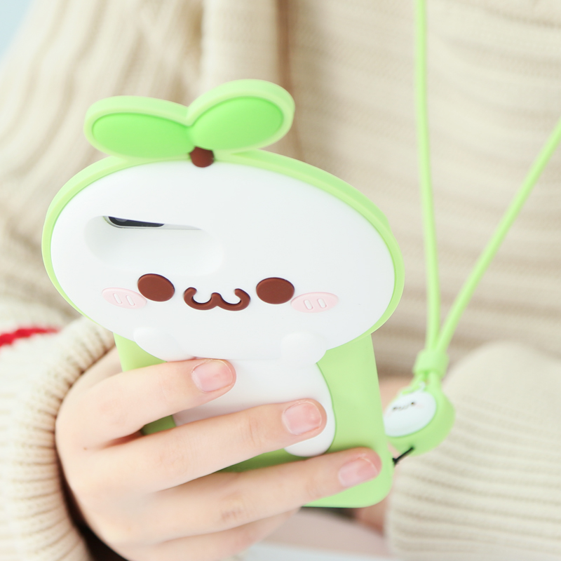 rock bear长草颜团子iPhone7手机壳