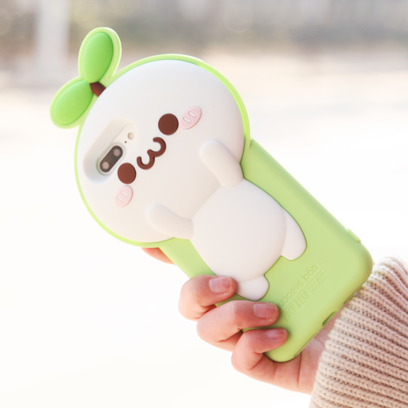 rock bear长草颜团子iPhone7手机壳