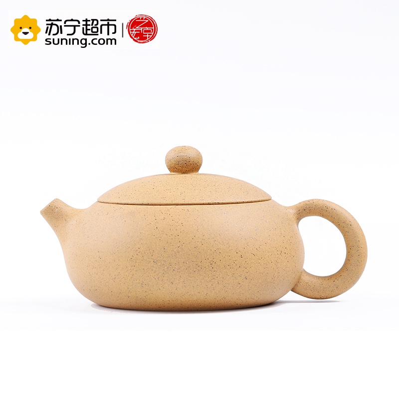 艺宏堂茶具紫砂壶 艺宏堂(仿古扁西施壶）手工制作 宜兴紫砂壶