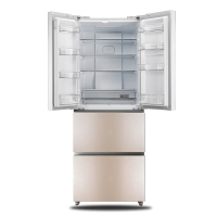 惠而浦(Whirlpool)BCD-423WMGBW法式多门冰箱 风冷变频 玻璃面板