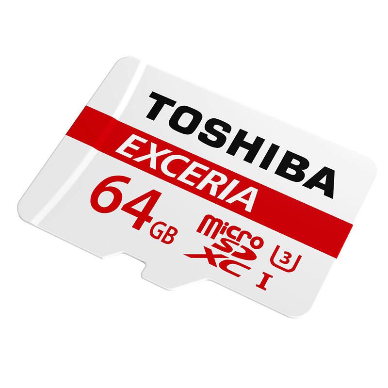 [赠读卡器/SD卡套]东芝(TOSHIBA)TF卡 64GB 90MB/s手机存储卡图片