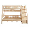 [苏宁自营]酷漫居松木儿童家具 实木儿童床高低床子母床 多功能组合床 梯柜上下床 1.2*1.9米