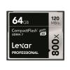 雷克沙(Lexar)CF卡 64GB 800X读120MB/s写45MB/s单反相机存储卡