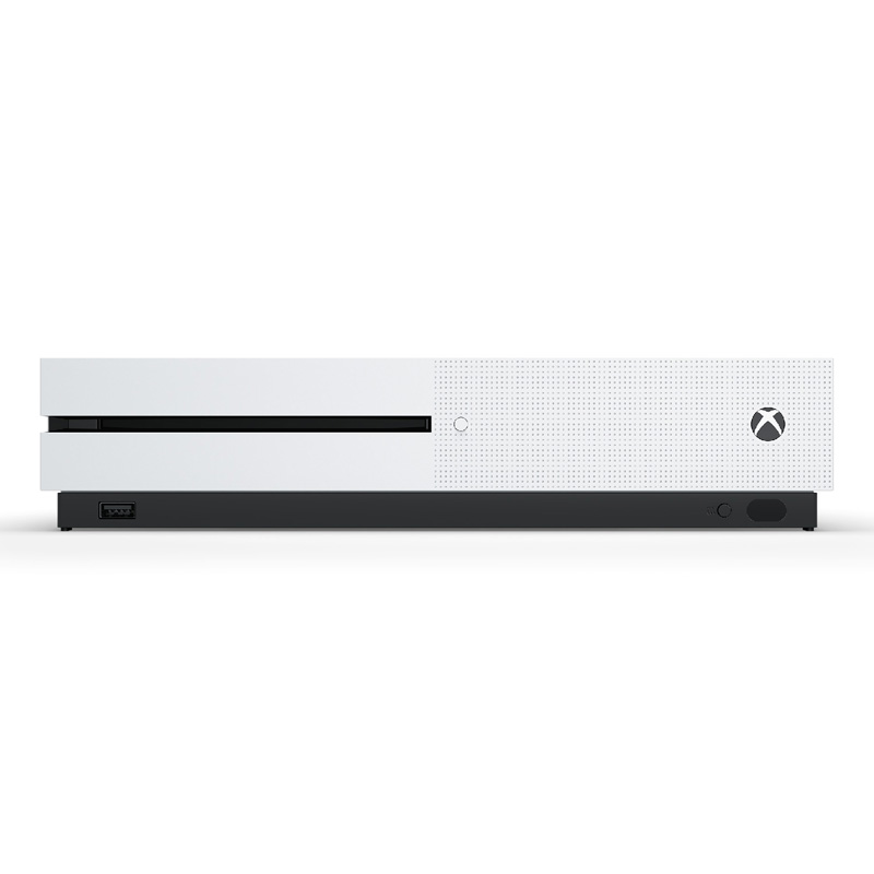 微软(Microsoft) Xbox One S 游戏机(500G 家庭娱乐游戏主机 我的世界套装版 白色)