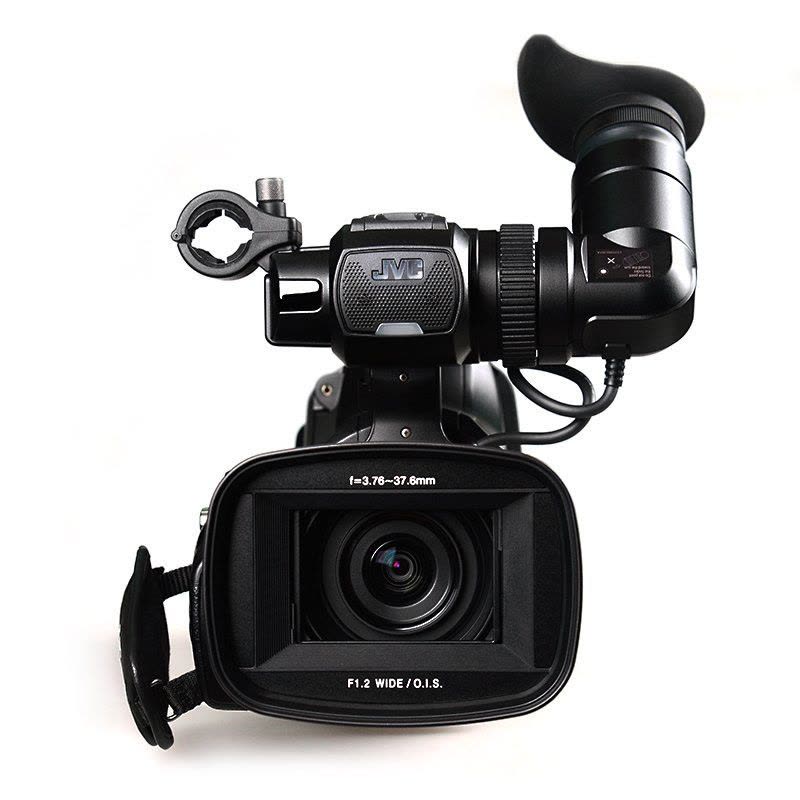 杰伟世（JVC） JY-HM95AC 标配套餐 肩扛式 数码摄像机 专业摄像机 黑色790万有效像素3英寸显示屏图片