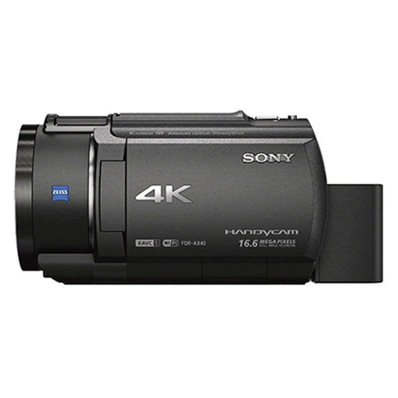 索尼(SONY) 4K摄像机 FDR-AX40 送16G存储卡、摄像机包、读卡器图片