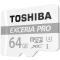 [赠读卡器]东芝(TOSHIBA)TF卡 64GB 读95MB/s写80MB/s手机/运动相机/无人机存储卡