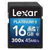 雷克沙(Lexar)SD卡 16GB 300X 读45MB/s相机存储卡