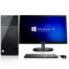 联想(Lenovo)家悦3055台机+20英寸显示器(E2-7110 4G 500G 无光驱 WIFI 教育软件)